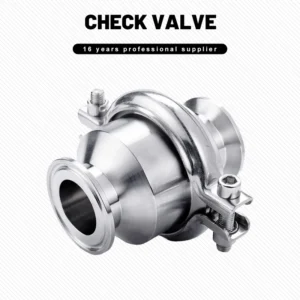 Sanitary Stainless Steel Check Valve
